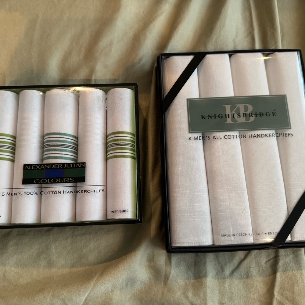 100% cotton men’s handkerchiefs